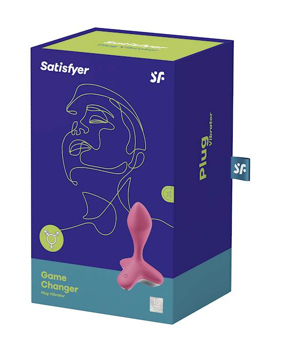 Satisfyer Game Changer Plug vibrator best Anal toys for man - 4.5 Inch