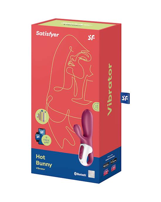 Satisfyer Hot Bunny Connect App Rabbit Vibrator