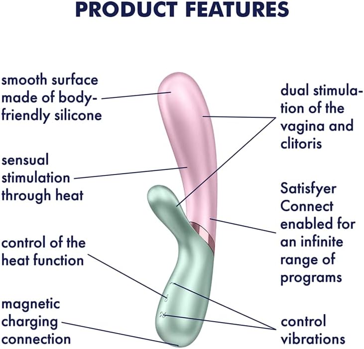 Satisfyer Hot Lover Connect App dual stimulation Rabbit Vibrator