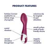 Satisfyer Hot Spot Connect App G-spot Vibrator