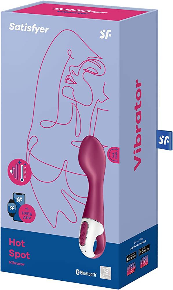 Satisfyer Hot Spot Connect App G-spot Vibrator