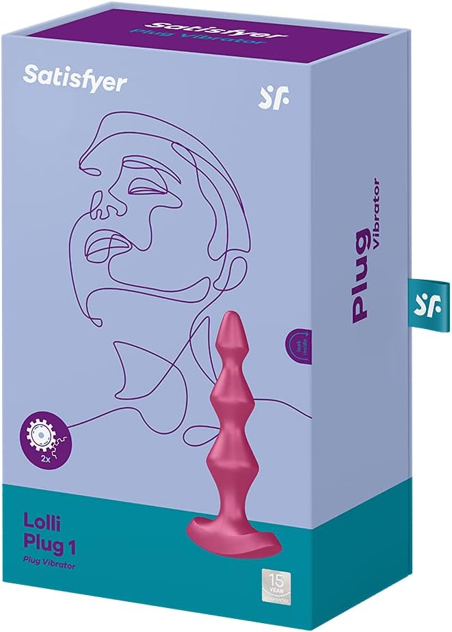 Satisfyer Lolli-Plug 1 Plug Vibrator Anal Vibrator Suitable for Beginners