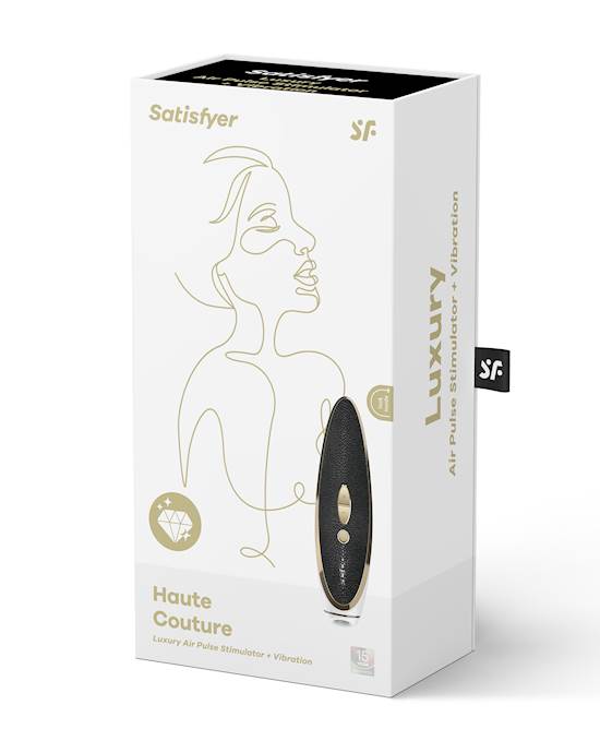 Satisfyer Luxury Haute Couture Air-Pulse Clitoral Vibrator