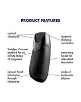 Satisfyer Men Vibration Vibrator BlueTooth Masturbator Connect APP