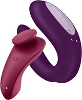 Satisfyer Partner Box 1 Double Joy Couple's Vibrator and Sexy Secret Panty Vibrator APP control