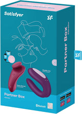 Satisfyer Partner Box 1 Double Joy Couple's Vibrator and Sexy Secret Panty Vibrator APP control