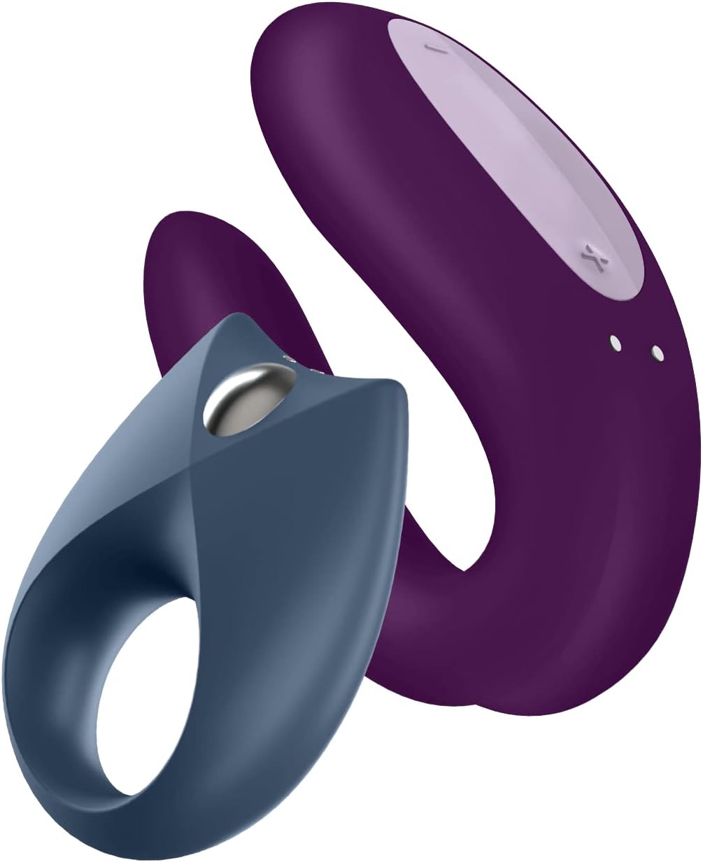 Satisfyer Partner Box 2 Cock Ring Double Joy and Rpyal one APP control