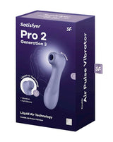 Satisfyer Pro 2 Generation 3 Liquid Air Technology Double Air Pluse Vibrator