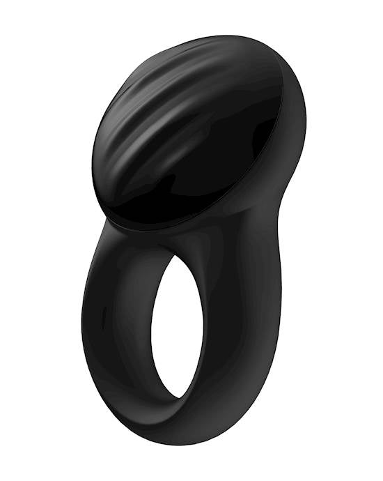 Satisfyer Signet Ring Cock Ring Vibrator App connect for man