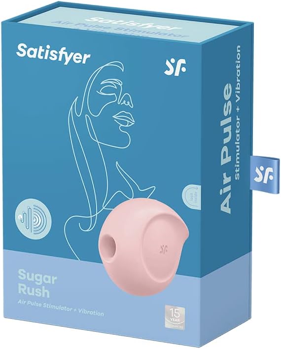 Satisfyer Sugar Rush Air Pulse Stimulator Vibration Clitoral Adult Sex Toy