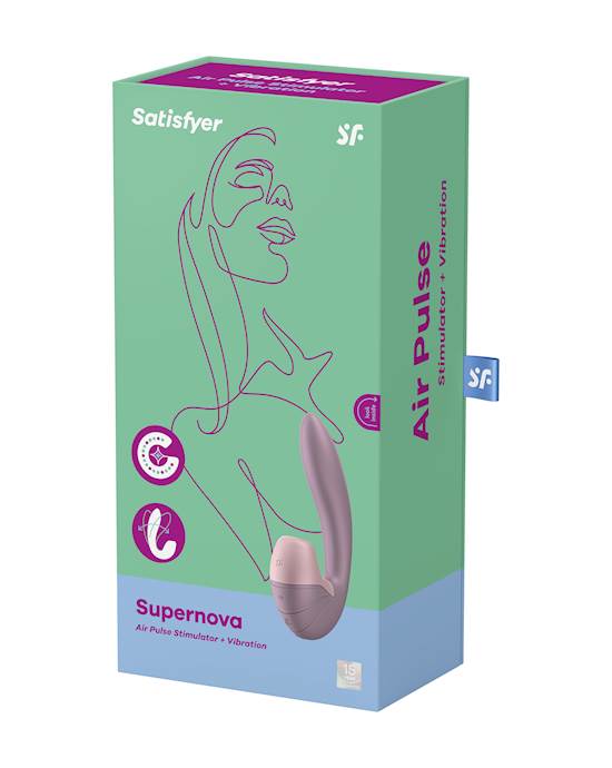 Satisfyer Supernova Double air pulse G spot Clitoral vibrator