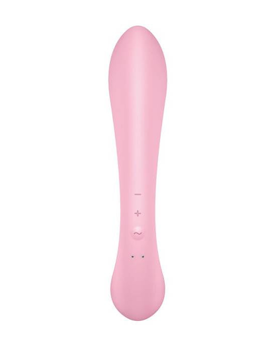 Satisfyer Triple Oh Wand and Rabbit Vibrator Clitoral Stimulator for women