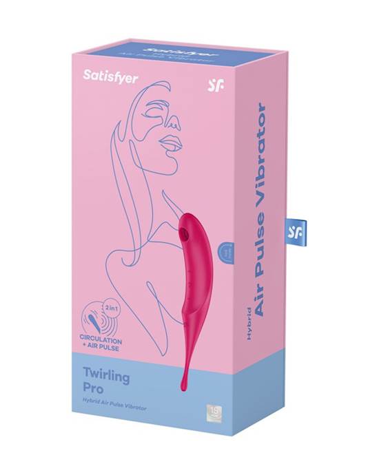 Satisfyer Twirling Pro Sucking Vibrator