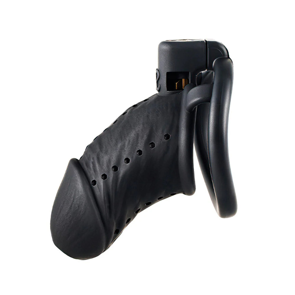 Sevanda Black Wiener 3D Printed Chastity Cage