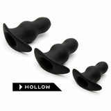 Silicone Hollow Anal Plug Vaginal Peep/Anal Dilator/Douches/Enema