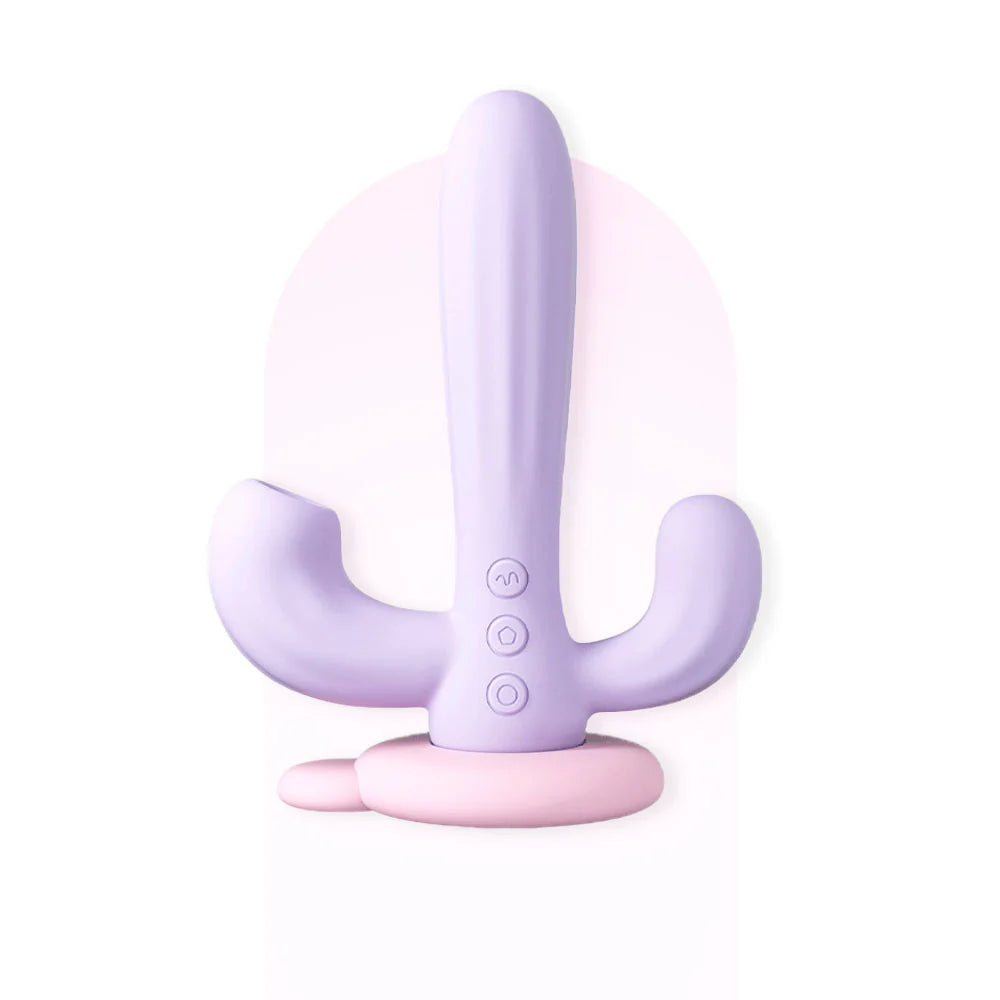 Svakom Cactus 3 in 1 Sucking Vibrator