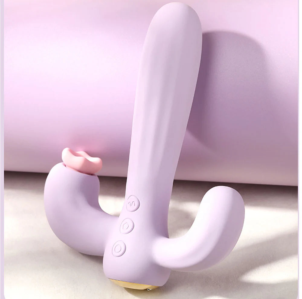 Svakom Cactus 3 in 1 Sucking Vibrator