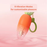 TryFun Playful Carrot Vibrating Egg Massager