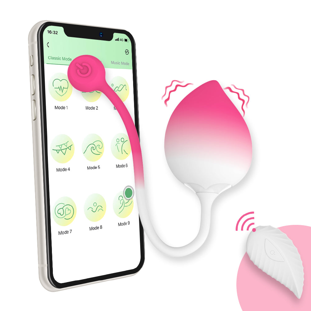 Touch Girl® Honey Peach App control wireless female Vibrator – honeysx