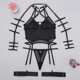 Transparent Sexy Tie Straps Maduras Sexy Lingerie