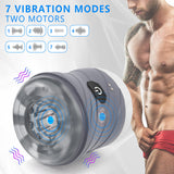 TryFun Vibrating Double Channel Automatic Penis Masturbator