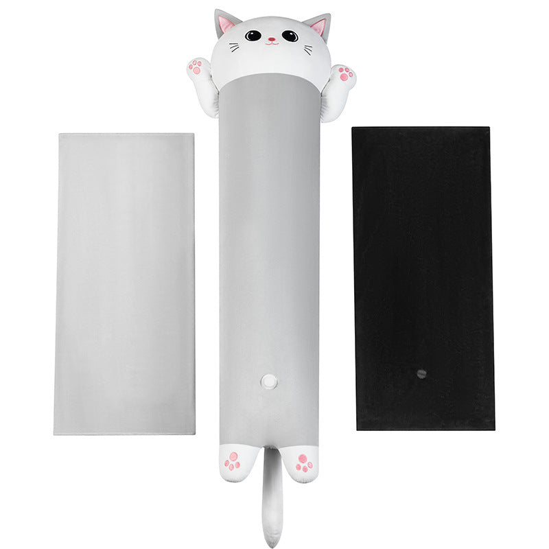 Tuoqu Cat Automatic Thrusting Vibrating Swing Machine Dildo Throw Pillow