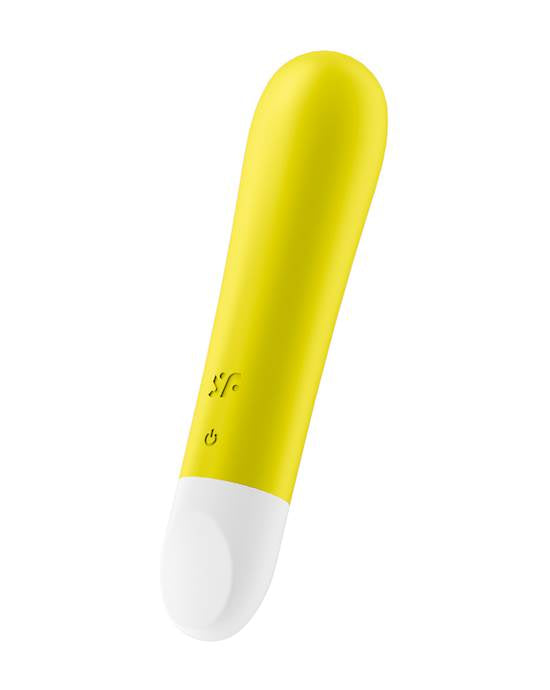 Ultra Power Bullet 1 Vibrator - Red-Yellow - 4.2 Inch