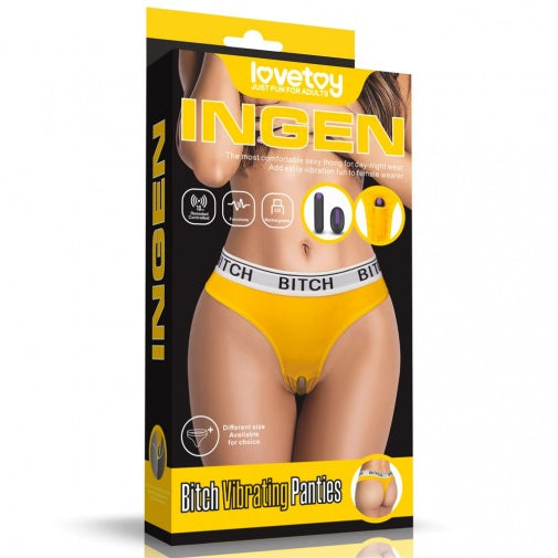 Super-sexy thong comes with remote control bullet Vibrating Panties