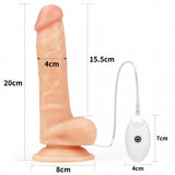 7.5" Vibro Easy Strap on dildo Sets