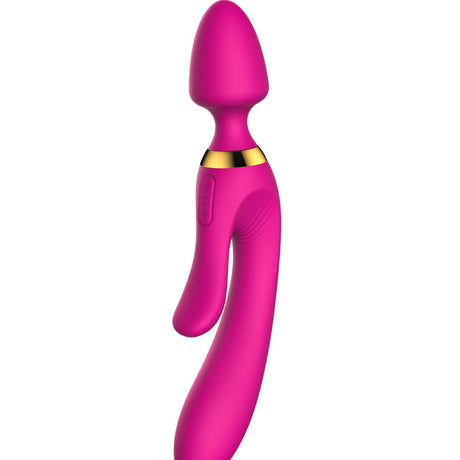 WOWYES Vibrating G-spot Vibrator - Vagina and Clitoris Stimulation Rabbit Massager