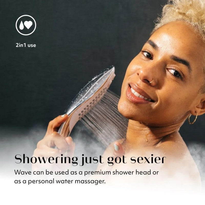 Womanizer & Hansgrohe Wave 2-in-1 Pleasure Stimulation Shower Head