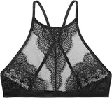 Women Sexy Lace Lingerie Set,Sheer Lace Bra and Panty 2 Piece Bralette Set