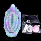 YOCY Protrusion Wireless Glowing Silicone Strapon Sex Grinder