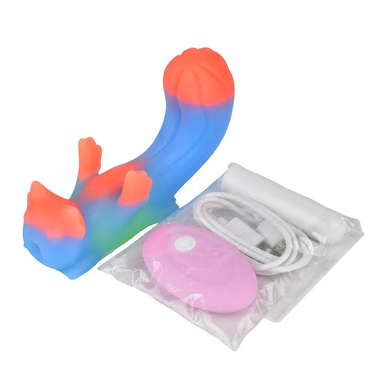 YOCY Squirrel Remote Control Silicone Sex Grinder Massager