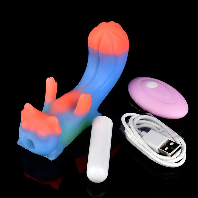 YOCY Squirrel Remote Control Silicone Sex Grinder Massager