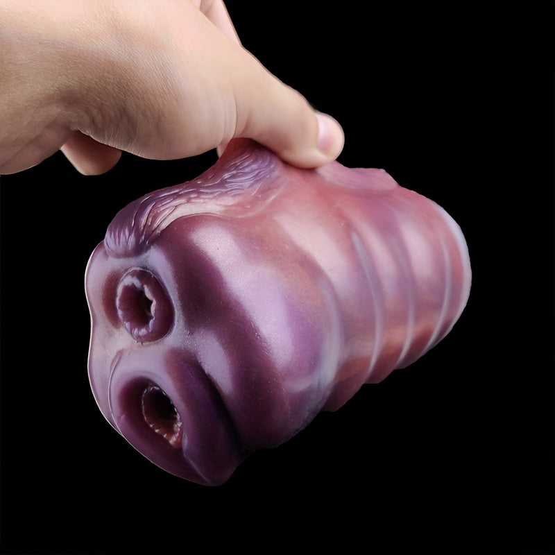 Animal Simulation Vagina Anal Silicone Pocket Pussy Penis Exercise Masturbator