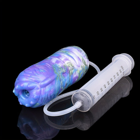 Imitation Animal Bull Demon Silicone Pocket Pussy Penis Exercise Masturbator