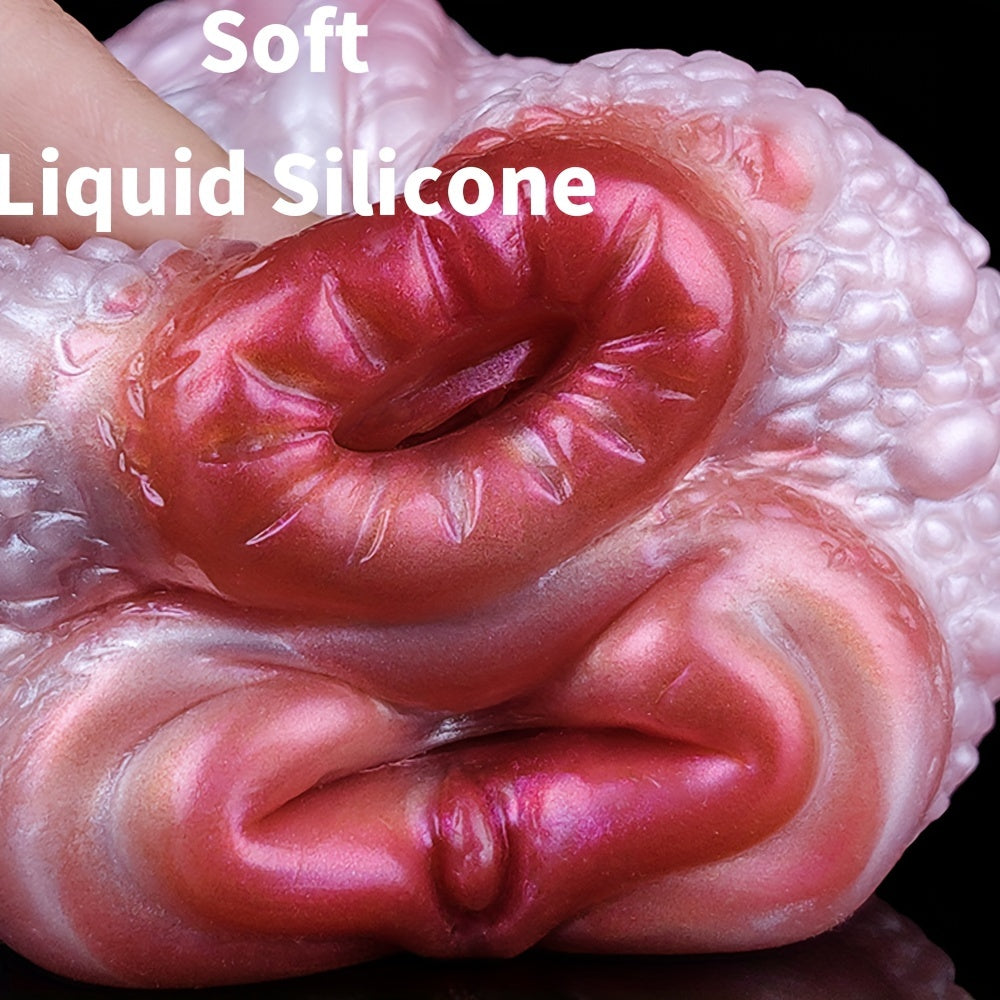 Fantasy Realistic Dragon Silicone Pocket Pussy Penis Exercise Masturbator