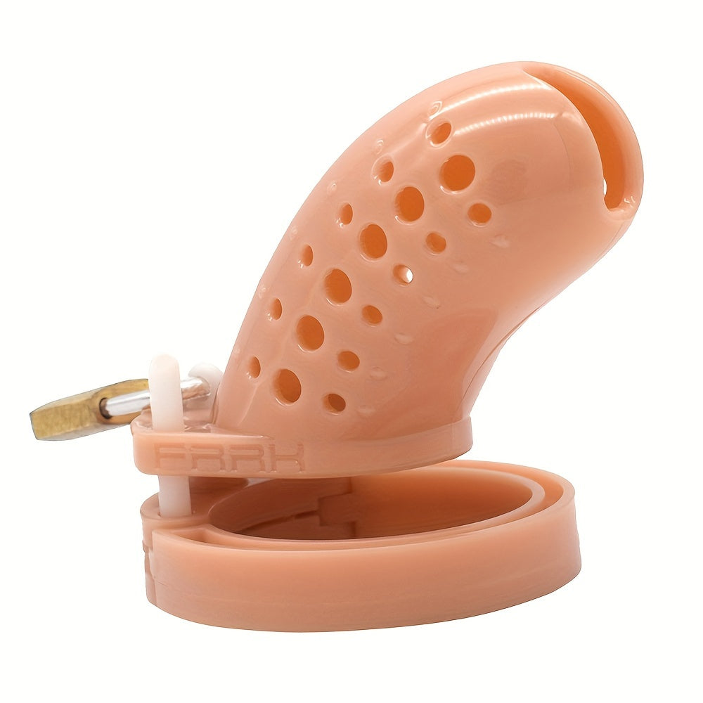 FRRK-24 Short Colorful Male Chastity Cage Penis Cage ABS Resin Cock Lock