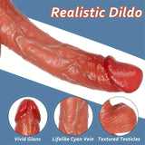 YIQU Rotating Anal Dildo Heated Huge Dildo With 10 Vibrating 10 Thrusting