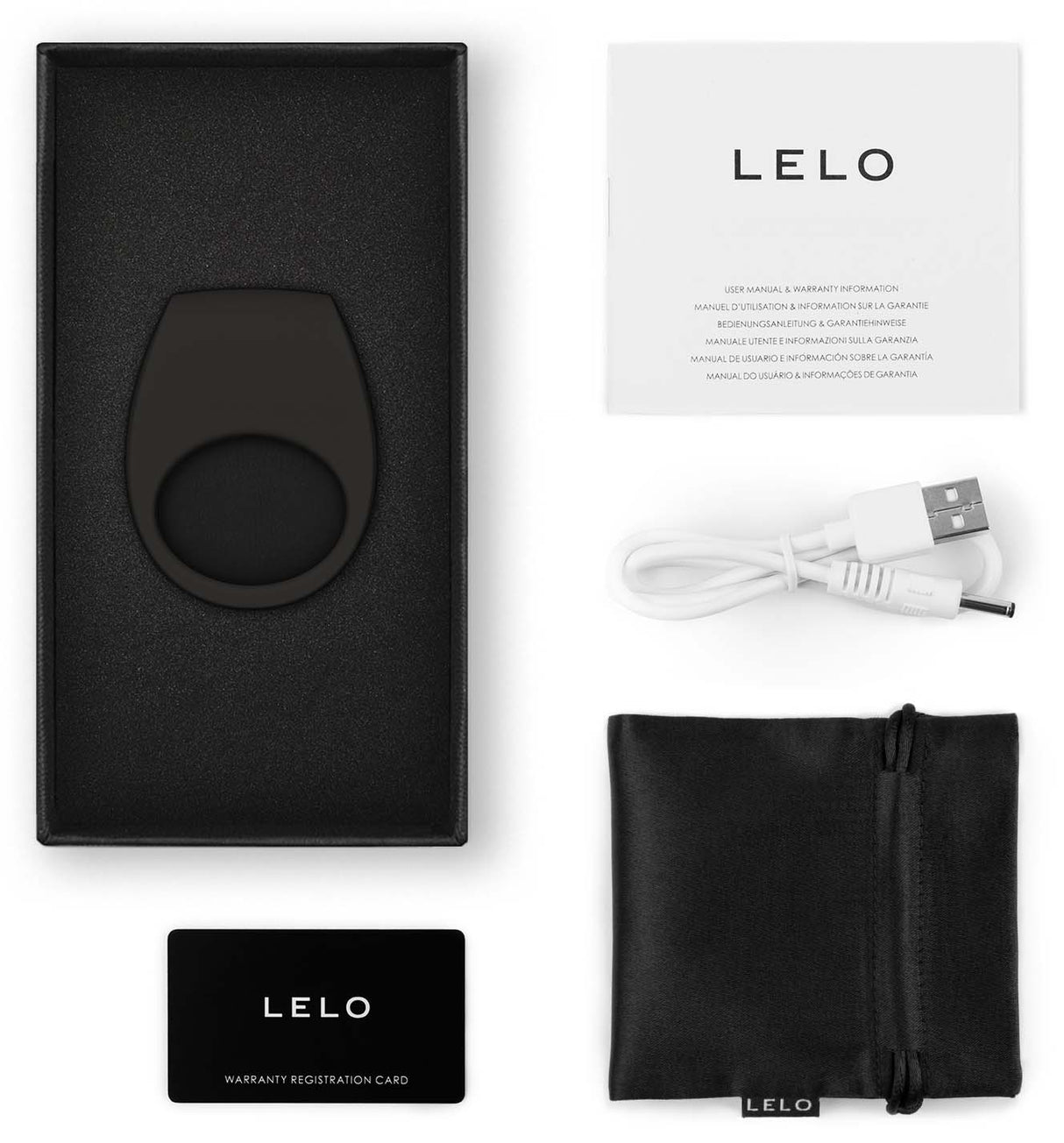 LELO TOR™ 3 Vibrating couples'Ring Cock Ring