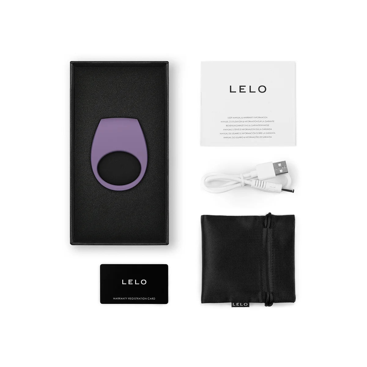 LELO TOR™ 3 Vibrating couples'Ring Cock Ring