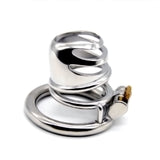 FRRK H115 stainless steel silver chastity device