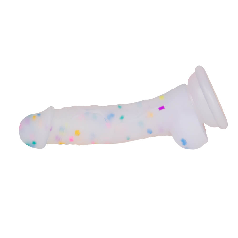 Honeysx Colored granular silicone masturbation dildo