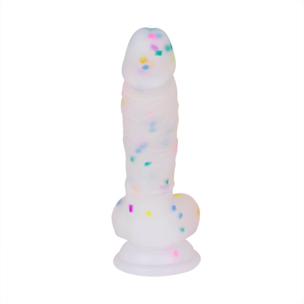 Honeysx Colored granular silicone masturbation dildo