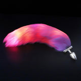 Honeysx Multifunctional luminous fox tail anal plug