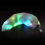 Honeysx Multifunctional luminous fox tail anal plug