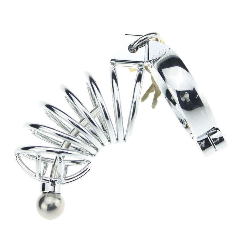 Honyesx Male Chastity Cock restraint with urethral bar