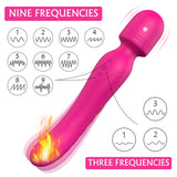 Wireless Dildos AV Vibrator Magic Wand for Women Clitoris Stimulator USB Rechargeable Massager Sex Toy