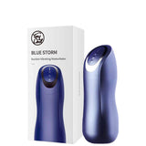 Svakom Blue Storm Suction Vibrating Masturbator